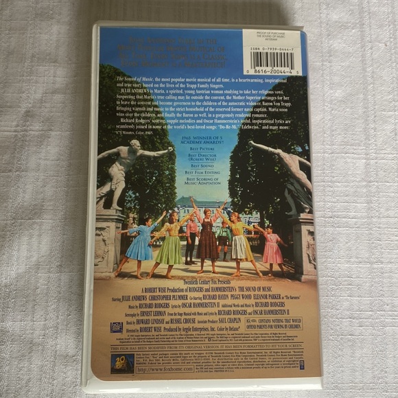 3 VTG Classic VHS Tapes - The Sound of Music, My Fair Lady, & White Christmas - Picture 4 of 10